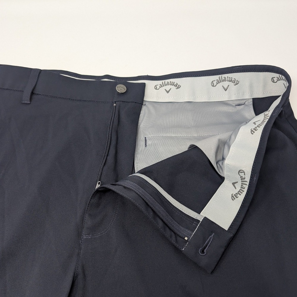 Callaway Men's 40x34 Navy Golf Pants Performance Stretch Grip Waist Activewear - Picture 5 of 14